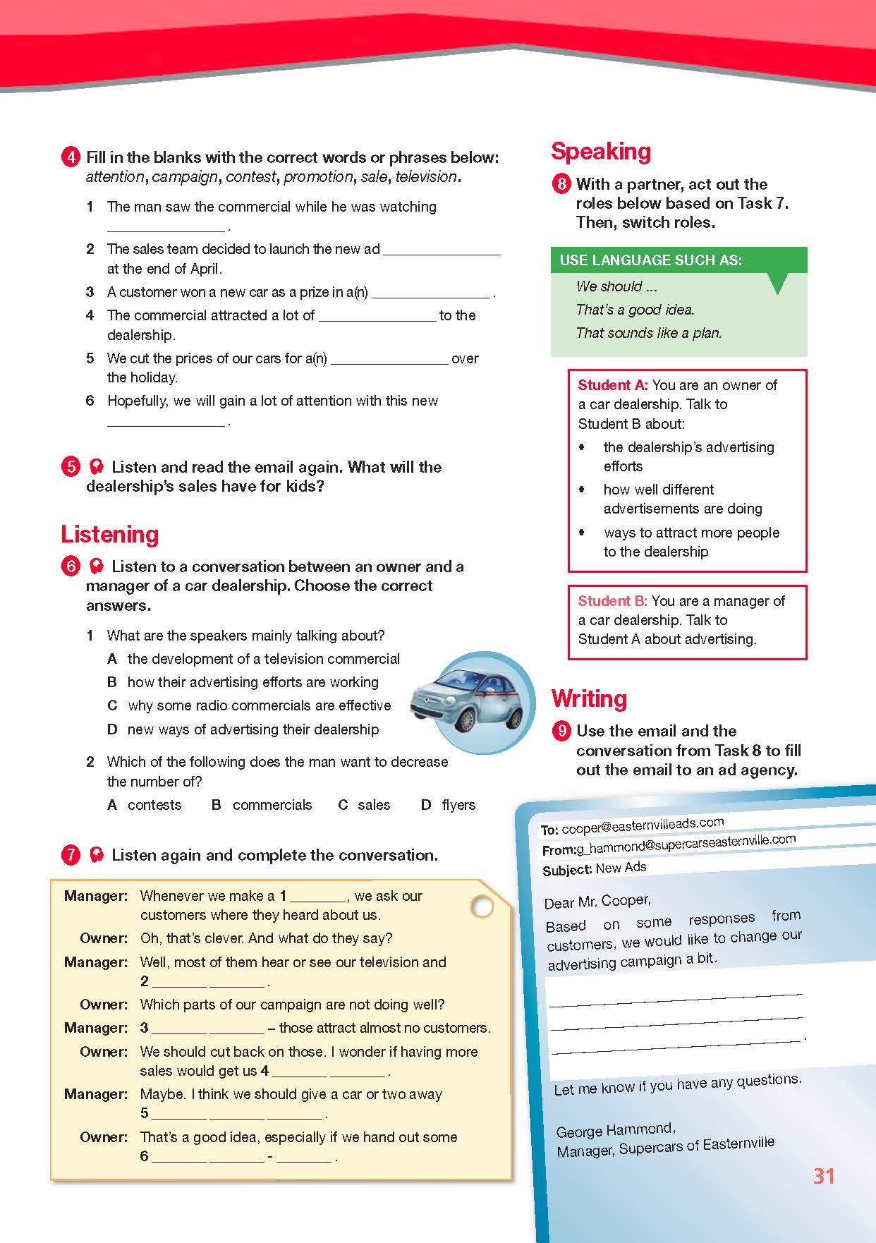 ESP English for Specific Purposes - Career Paths: Automotive Industry- Sample Page 4