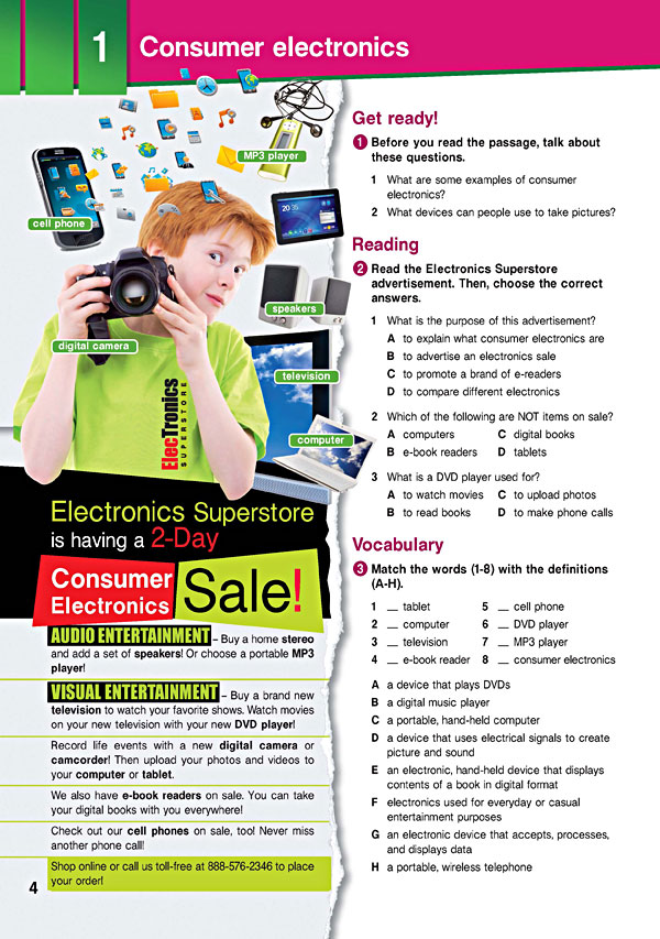 Sample Page 1 - Career Paths: Electronics