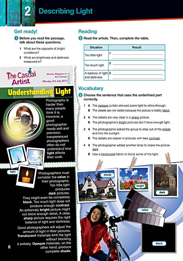 Sample Page 3 - Career Paths: Art & Design Sample Page 3 - Career Paths: Art & Design