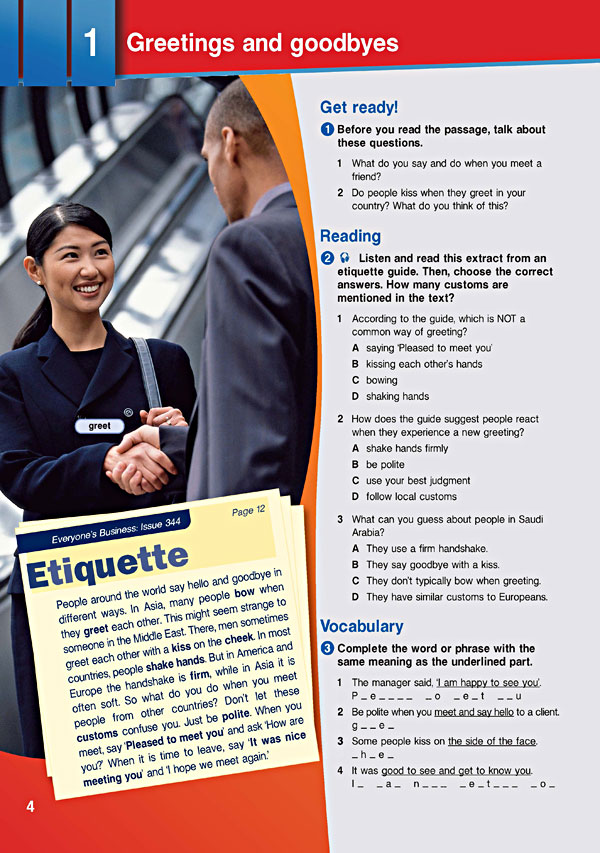 Sample Page 1 - Career Paths: Business English Sample Page 1 - Career Paths: Business English
