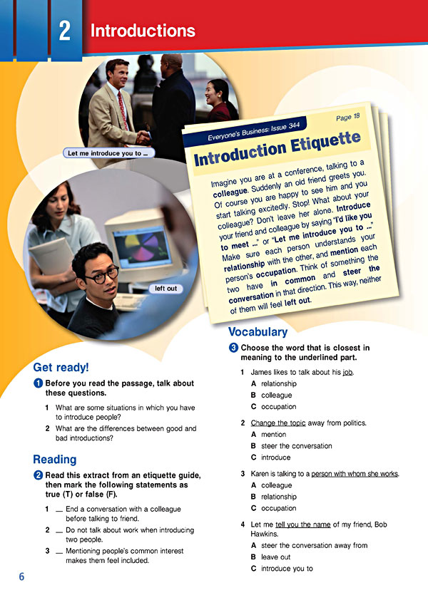 Sample Page 3 - Career Paths: Business English Sample Page 3 - Career Paths: Business English