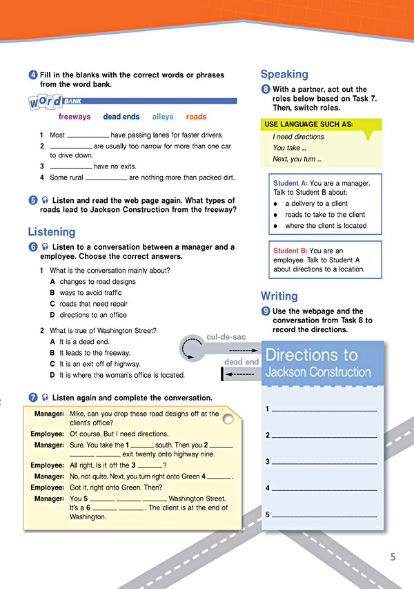 Sample Page 2 - Career Paths: Construction II - Roads & Highways