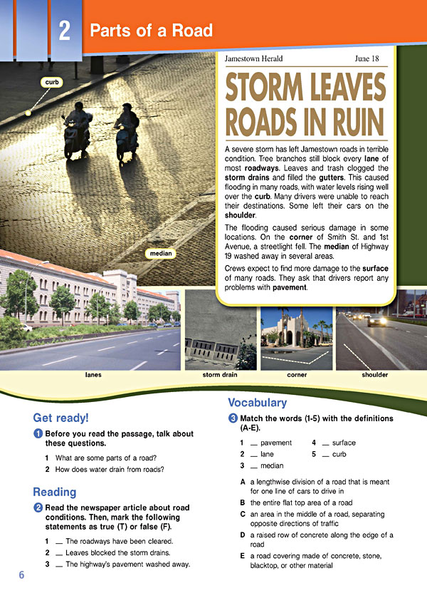 Sample Page 3 - Career Paths: Construction II - Roads & Highways