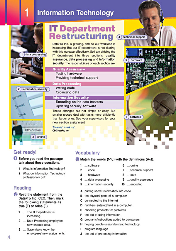 Sample Page 1 - Career Paths: Information Technology Sample Page 1 - Career Paths: Information Technology