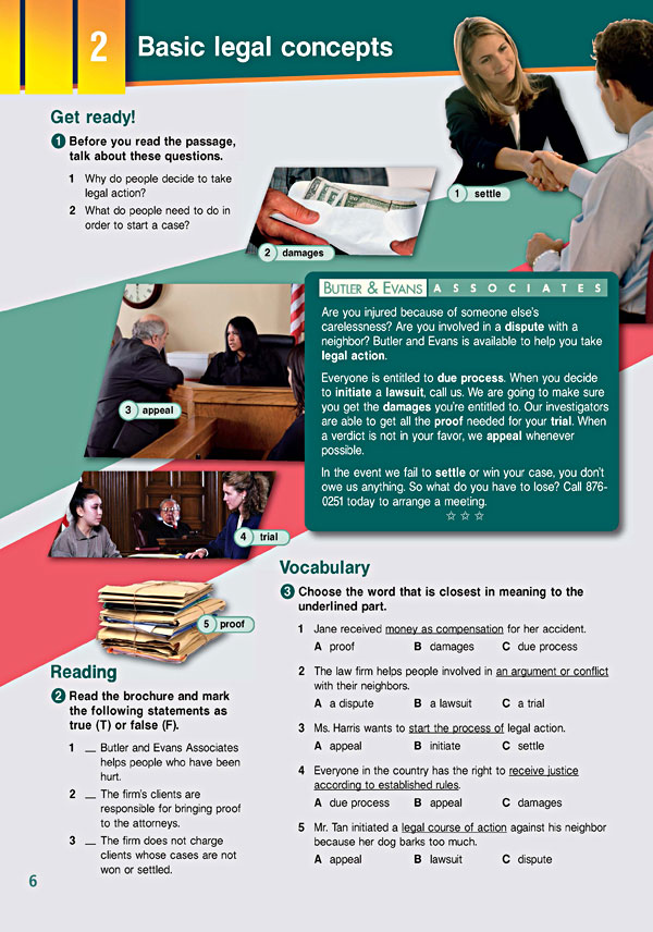 Sample Page 3 - Career Paths: Law