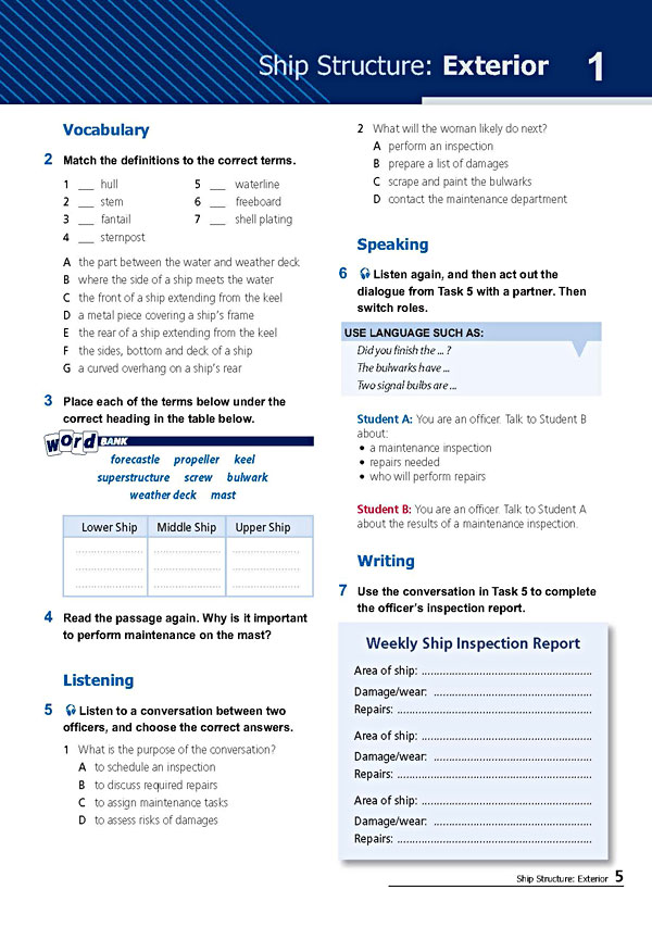 Sample Page 2 - Career Paths: Navy