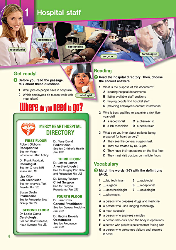 Sample Page 1 - Career Paths: Nursing Sample Page 1 - Career Paths: Nursing