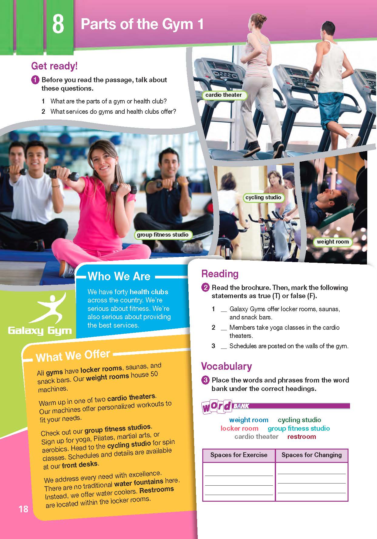 ESP English for Specific Purposes - Career Paths: ESP English for Specific Purposes - Career Paths: Fitness Training - Sample Page 1 ESP English for Specific Purposes - Career Paths: ESP English for Specific Purposes - Career Paths: Fitness Training - Sample Page 1