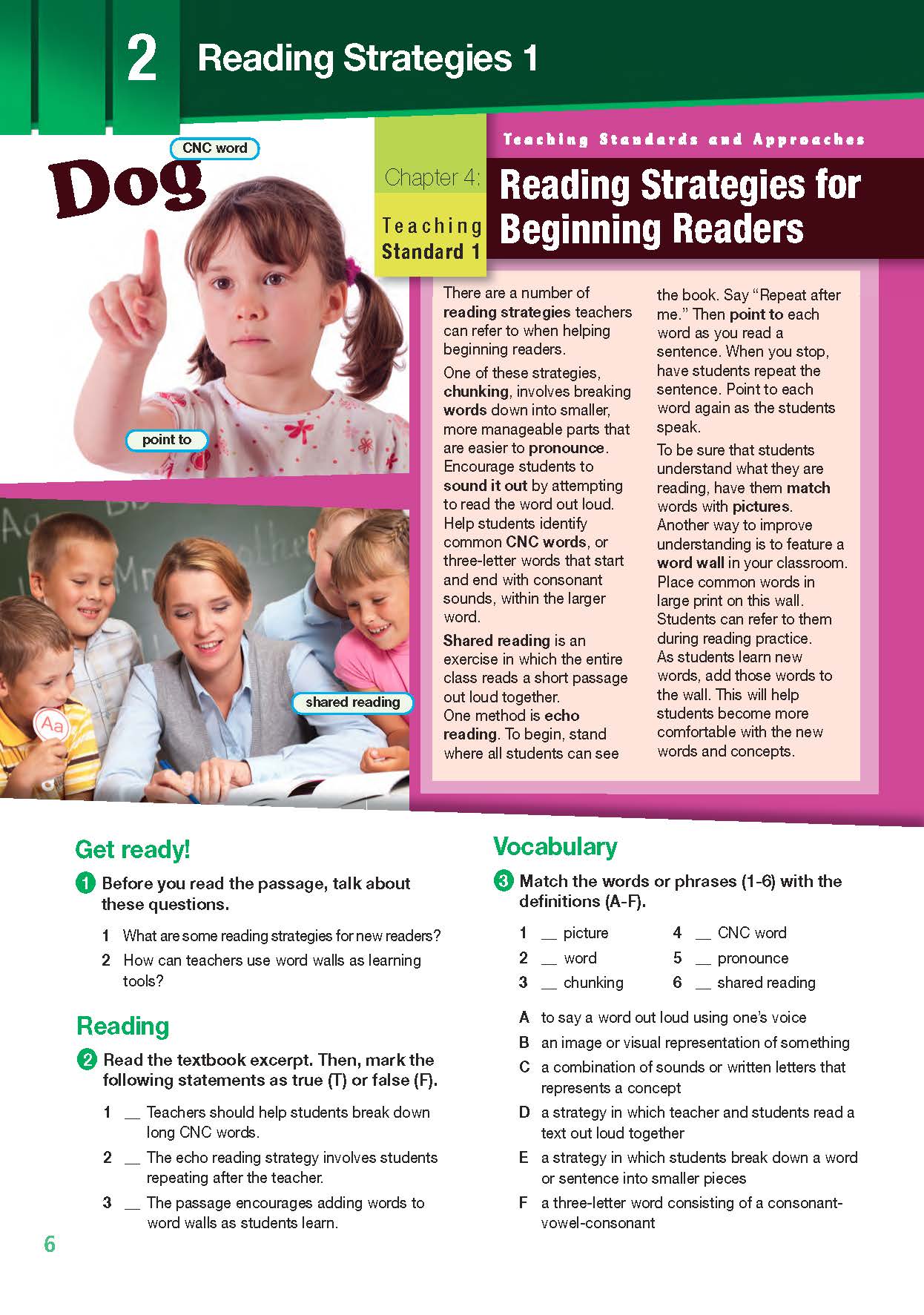 ESP English for Specific Purposes - Career Paths: Kindergarten Teacher - Sample Page 3 ESP English for Specific Purposes - Career Paths: Kindergarten Teacher - Sample Page 3