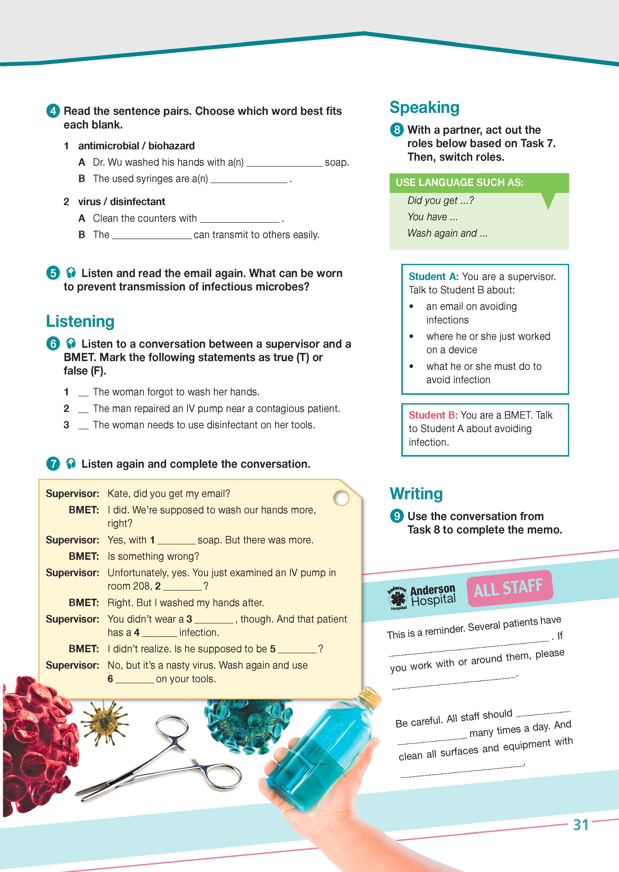 ESP English for Specific Purposes - Career Paths: Medical Equipment Repair - Sample Page 4