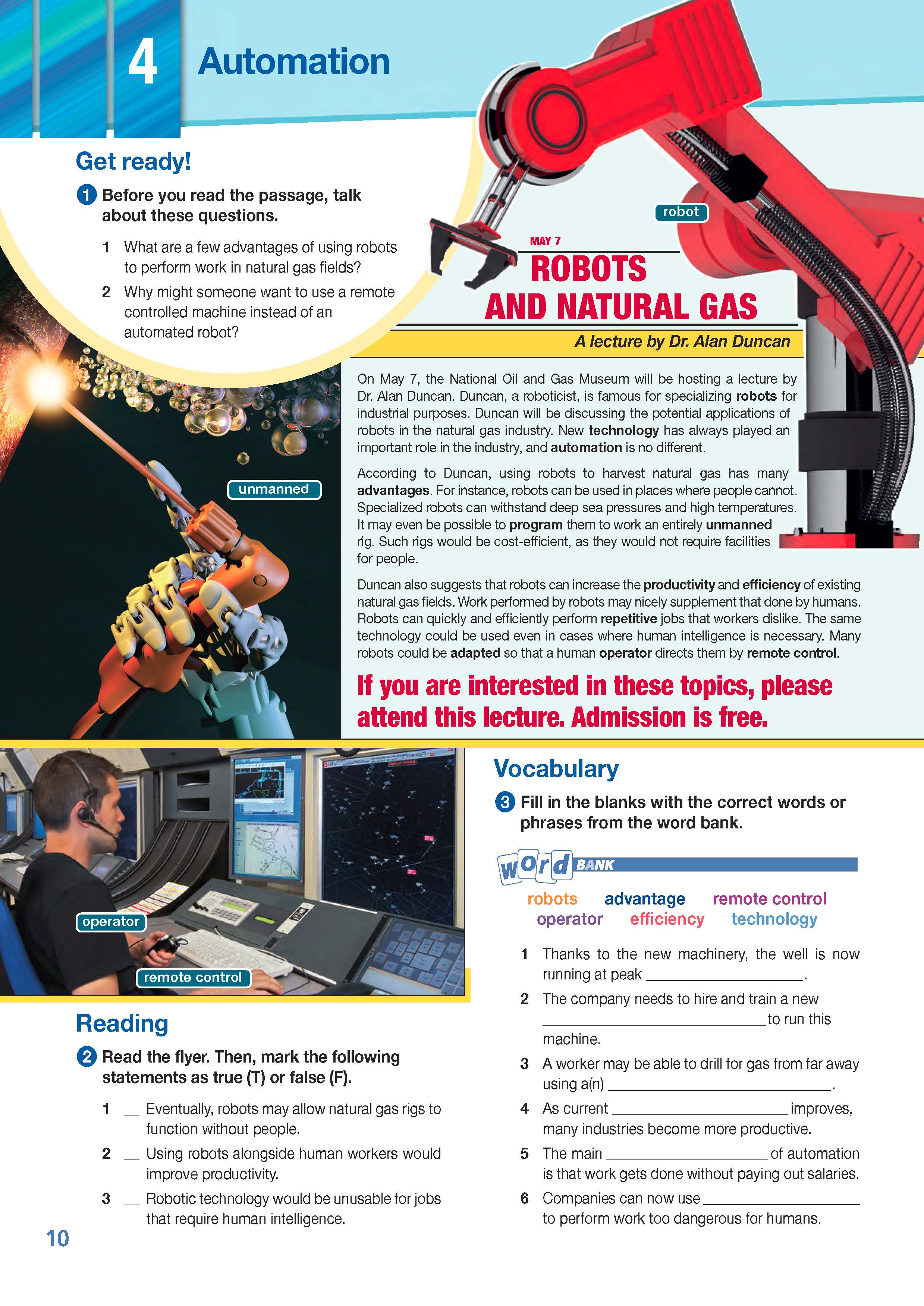 ESP English for Specific Purposes - Career Paths: Natural Gas I - Sample Page 1 ESP English for Specific Purposes - Career Paths: Natural Gas I - Sample Page 1