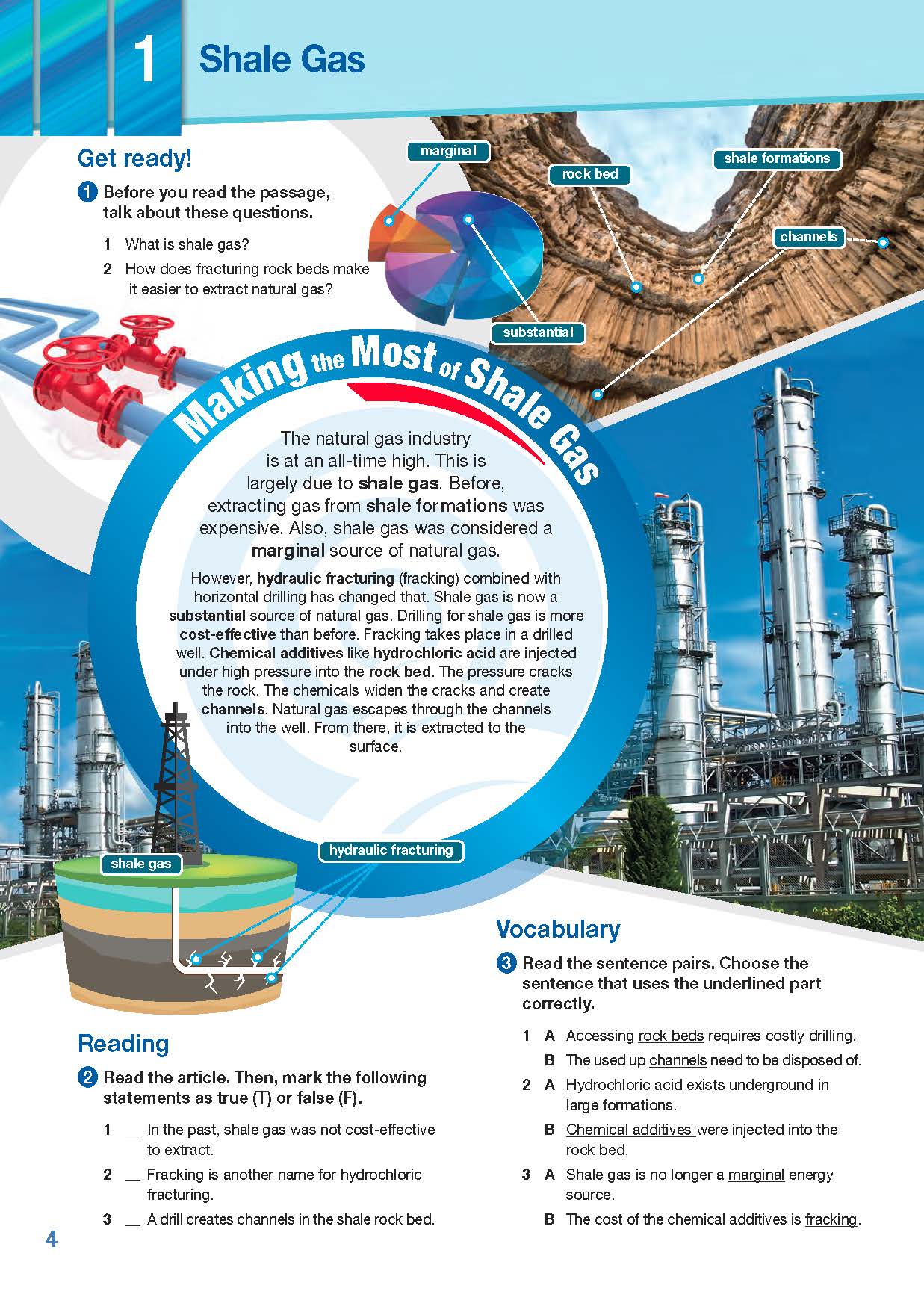 ESP English for Specific Purposes - Career Paths: Natural Gas II - Sample Page 1