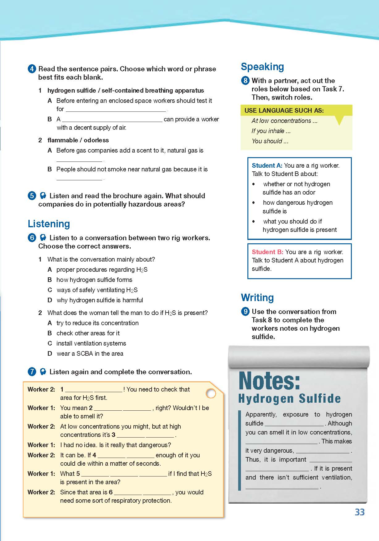 ESP English for Specific Purposes - Career Paths: Natural Gas II - Sample Page 4