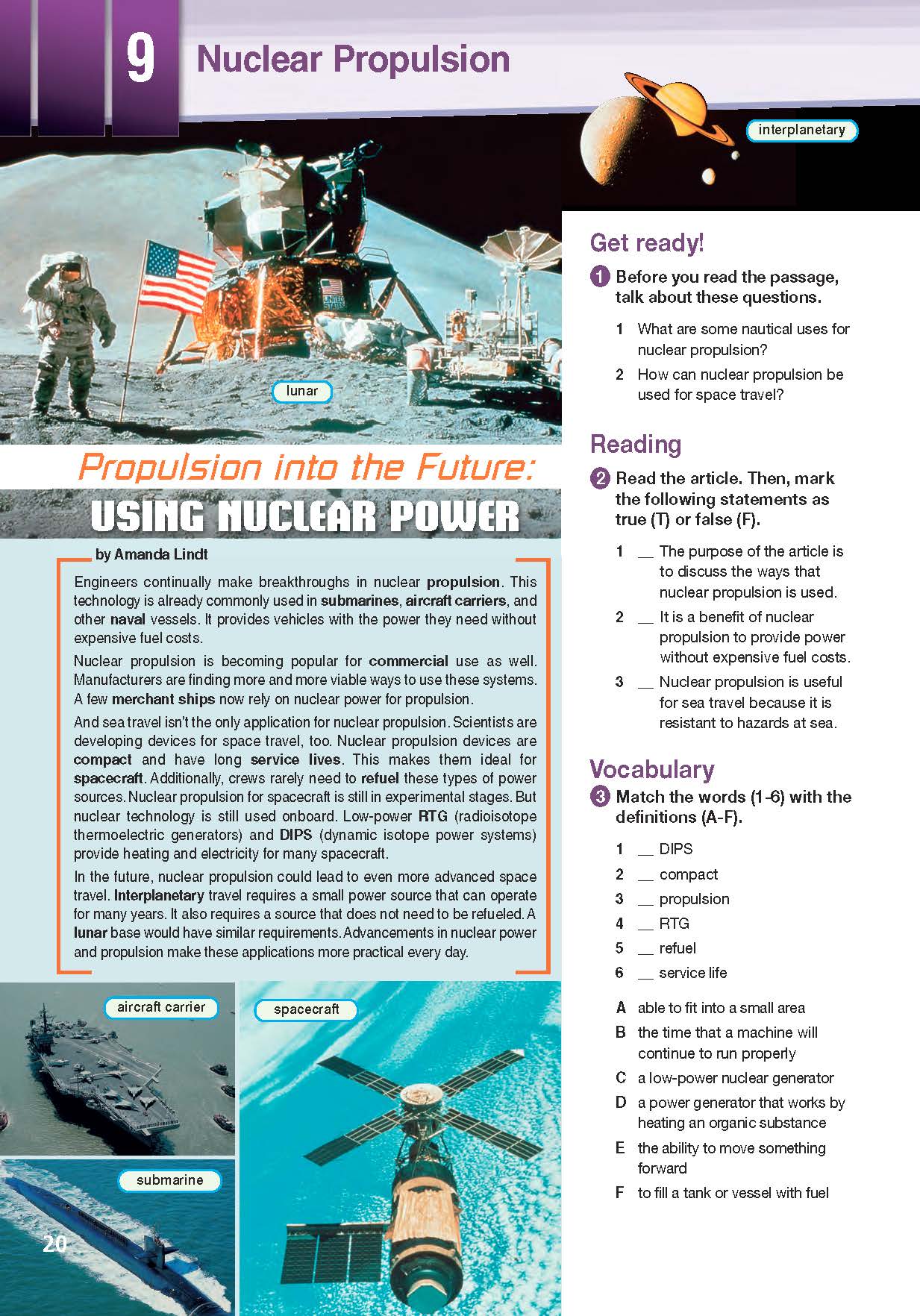 ESP English for Specific Purposes - Career Paths: Nuclear Engineering - Sample Page 3