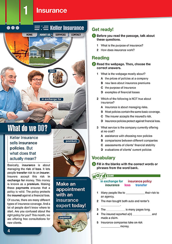 Sample Page 1 - Career Paths: Insurance Sample Page 1 - Career Paths: Insurance