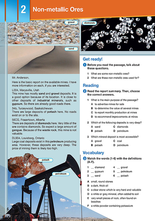 Sample Page 3 - Career Paths: Natural Resources II - Mining
