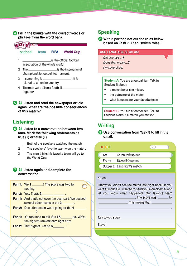 Sample Page 2 - Career Paths: World Cup Sample Page 2 - Career Paths: World Cup