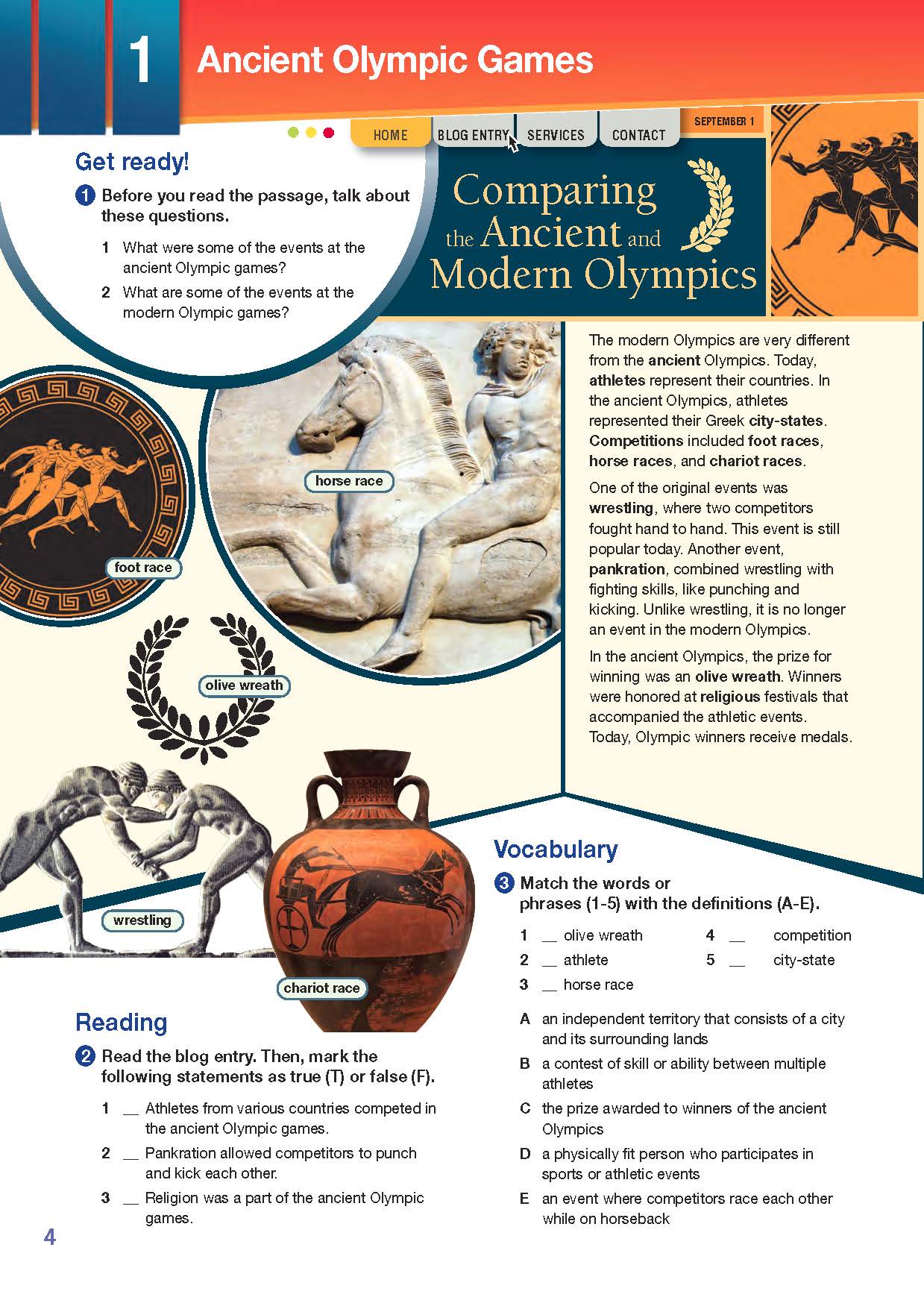 ESP English for Specific Purposes - Career Paths: ESP English for Specific Purposes - Career Paths: Worldwide Sports - Sample Page 1