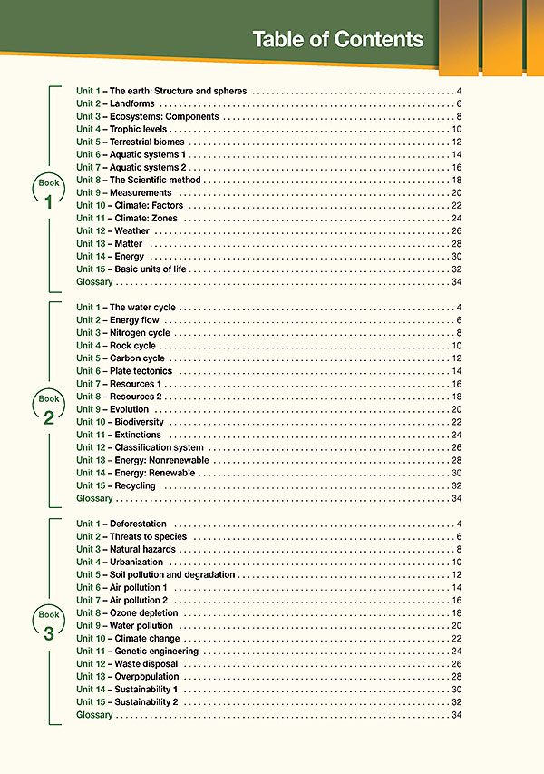 Contents - Career Paths: Environmental Science Contents - Career Paths: Environmental Science