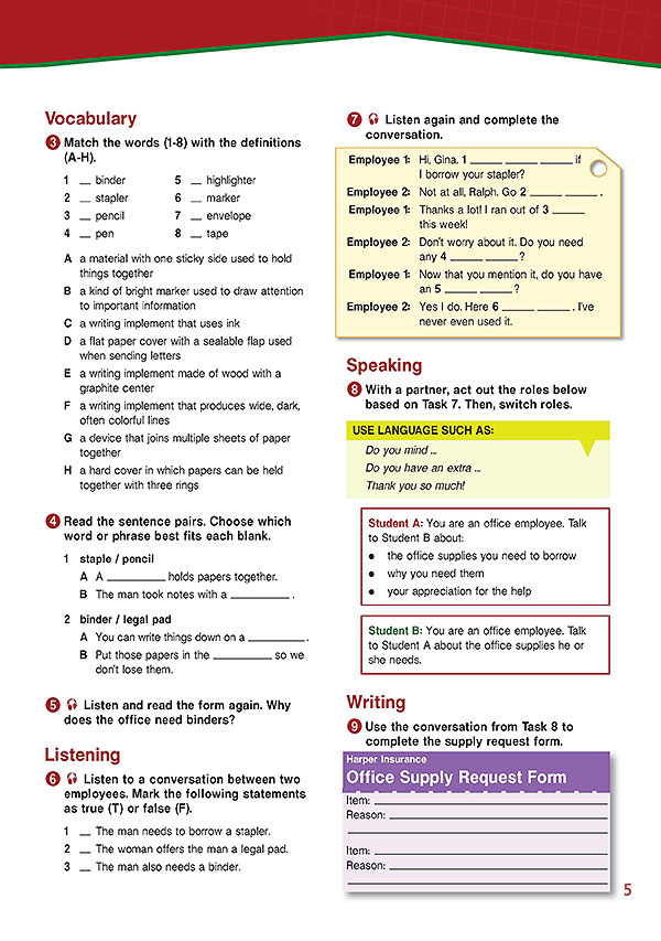Sample Page 2 - Career Paths: Management I