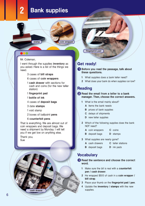 Sample Page 3 - Career Paths: Banking