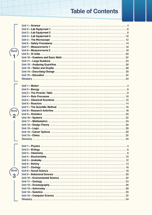 Contents - Career Paths: Science Contents - Career Paths: Science