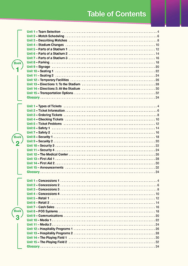Contents - Career Paths: World Cup Contents - Career Paths: World Cup